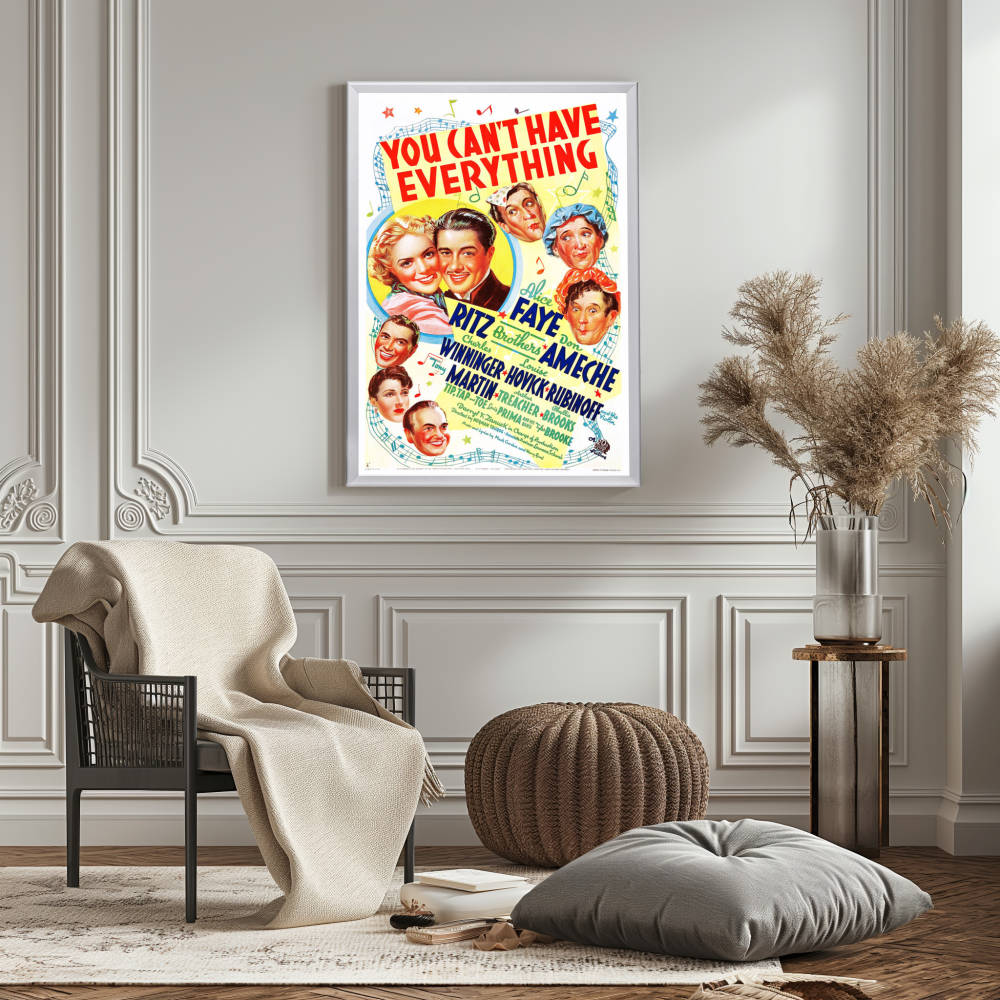 "You Can't Have Everything" (1937) Framed Movie Poster