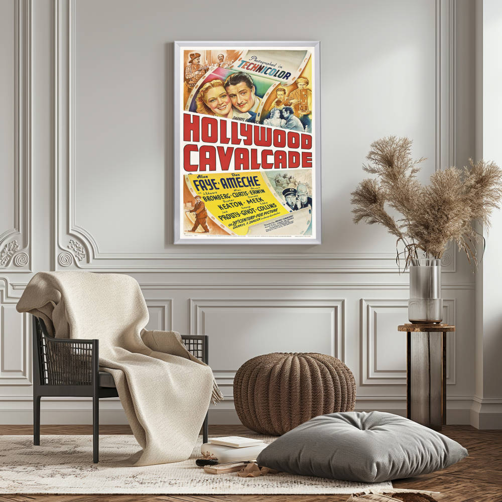 "Hollywood Cavalcade" (1939) Framed Movie Poster