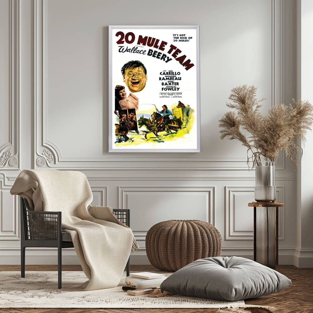 "20 Mule Team" (1940) Framed Movie Poster