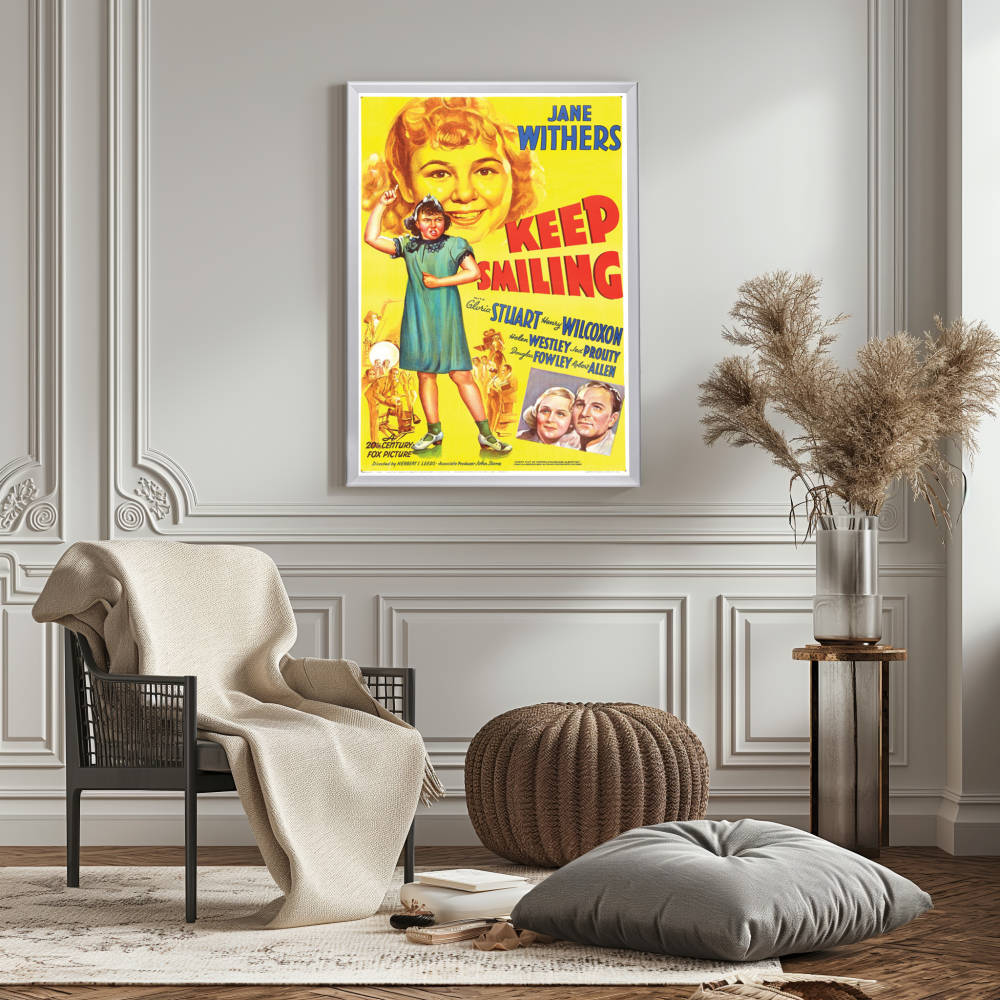 "Keep Smiling" (1938) Framed Movie Poster