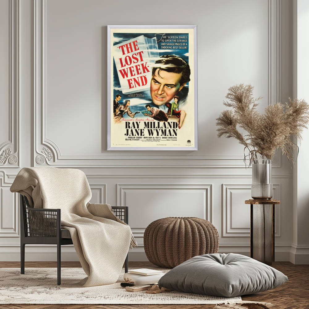 "Lost Weekend" (1945) Framed Movie Poster