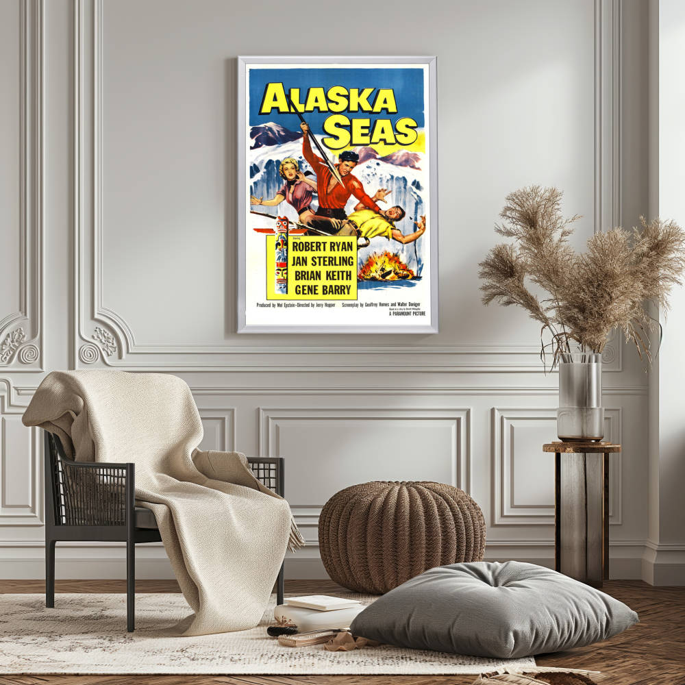 "Alaska Seas" (1954) Framed Movie Poster