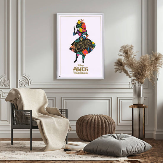 "Alice in Wonderland" (1951) Framed Movie Poster