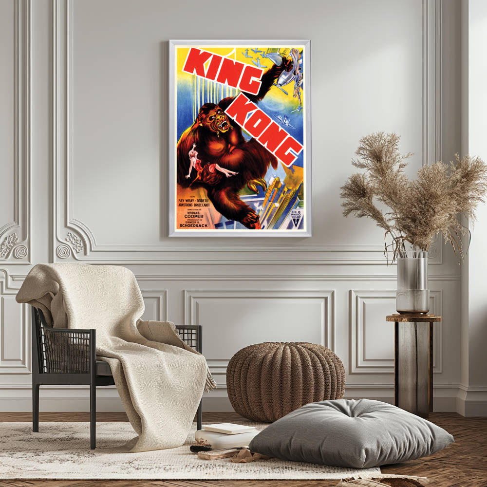 "King Kong" (1933) Framed Movie Poster