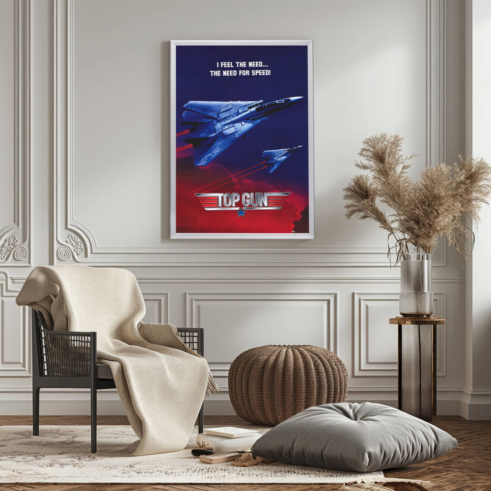 "Top Gun" (1986) Framed Movie Poster