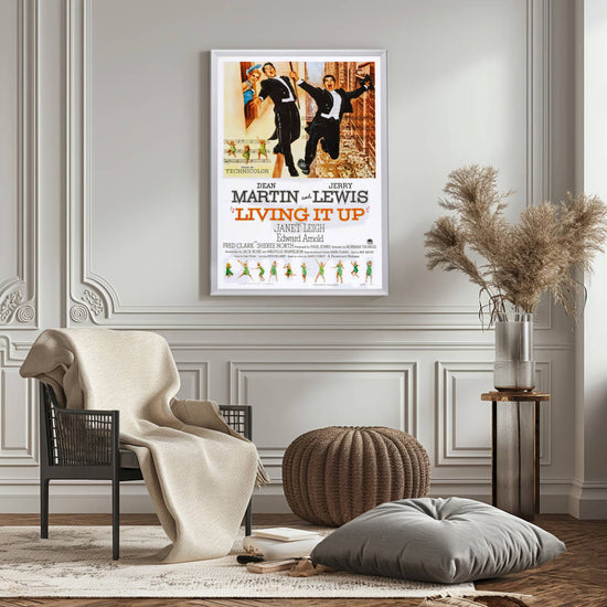 "Living It Up" (1954) Framed Movie Poster