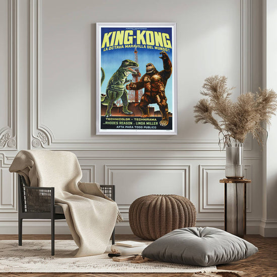 "King Kong Escapes" (1967) Framed Movie Poster