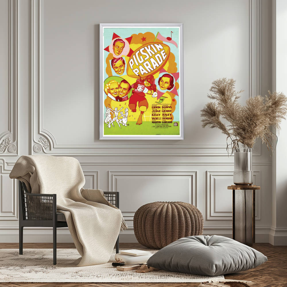 "Pigskin Parade" (1936) Framed Movie Poster