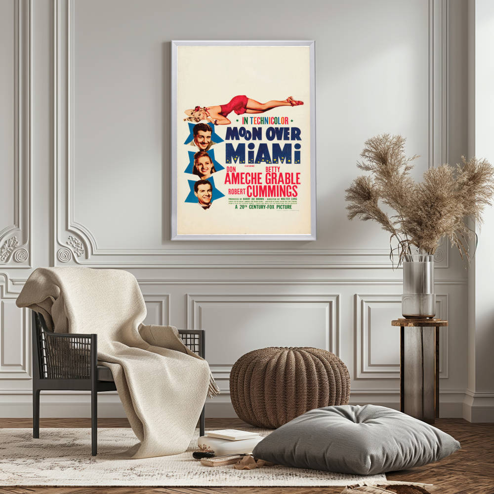 "Moon Over Miami" (1941) Framed Movie Poster