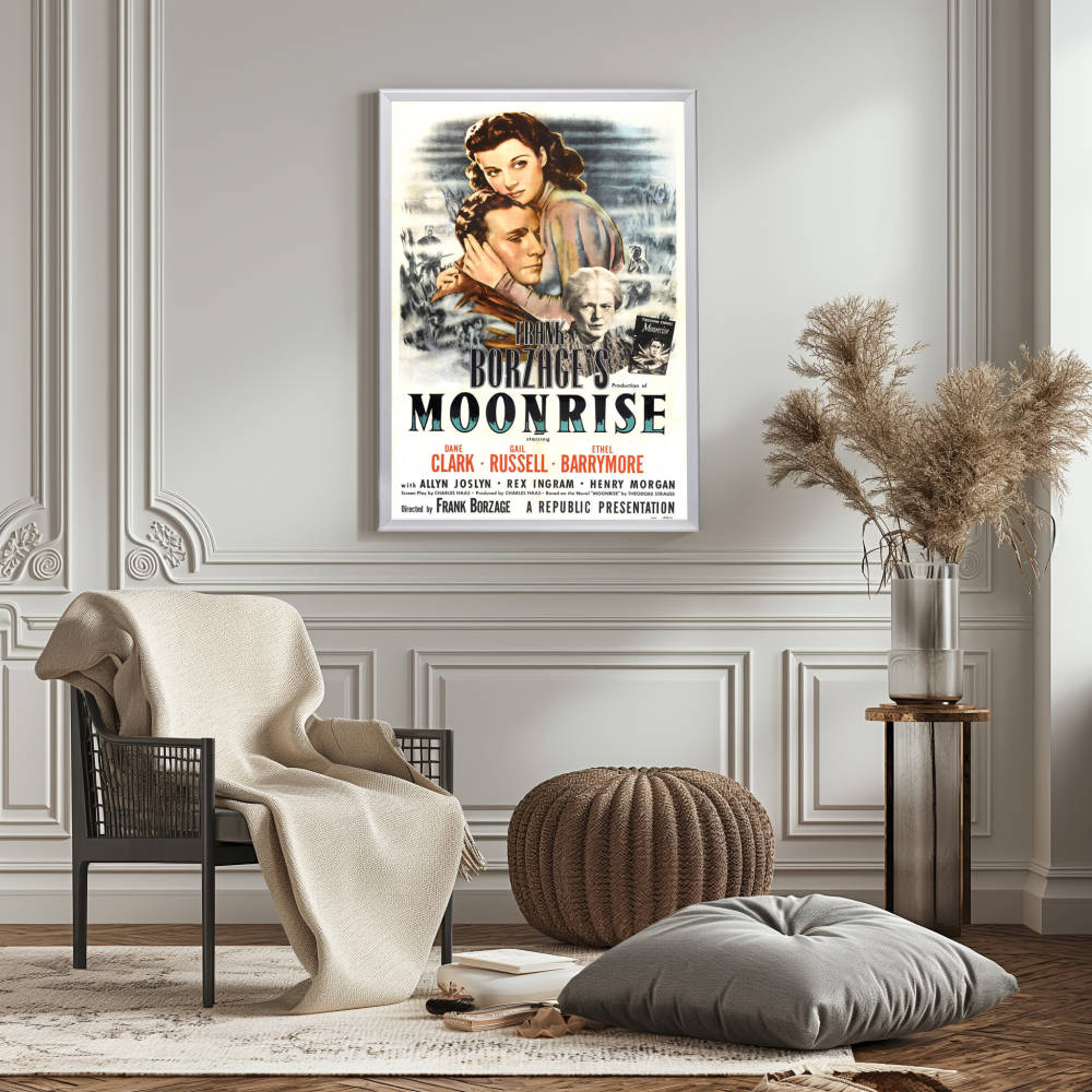 "Moonrise" (1948) Framed Movie Poster