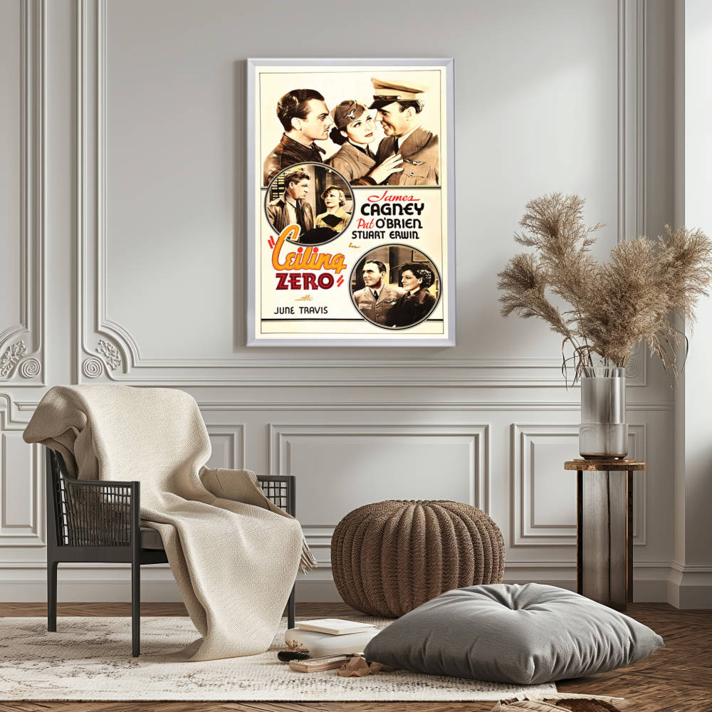 "Ceiling Zero" (1936) Framed Movie Poster