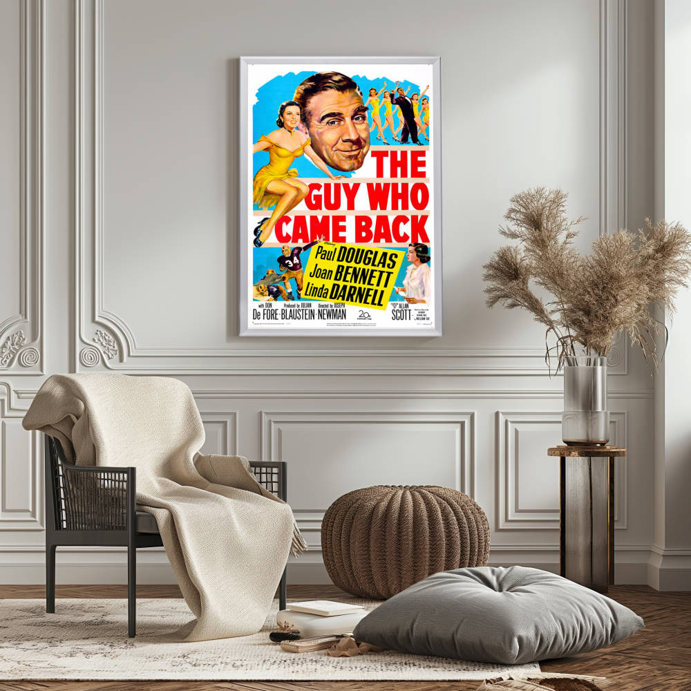 "Guy Who Came Back" (1951) Framed Movie Poster