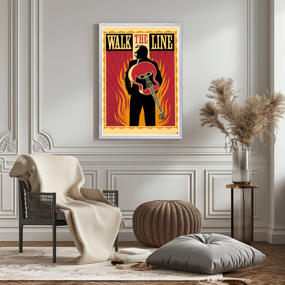 "Walk the Line" (2005) Framed Movie Poster