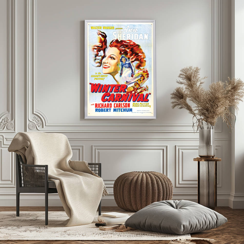 "Winter Carnival" (1939) Framed Movie Poster