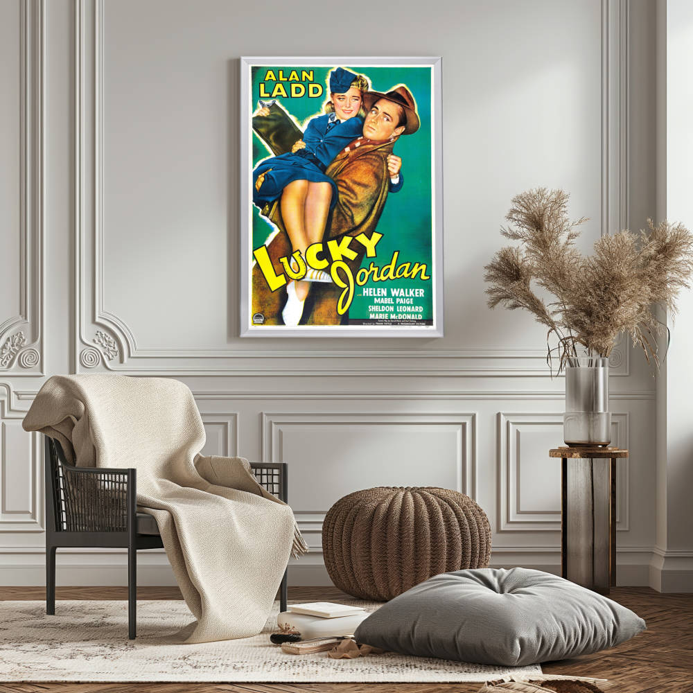 "Lucky Jordan" (1942) Framed Movie Poster