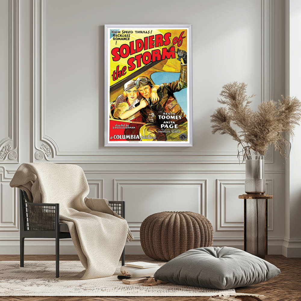 "Soldiers Of The Storm" (1933) Framed Movie Poster