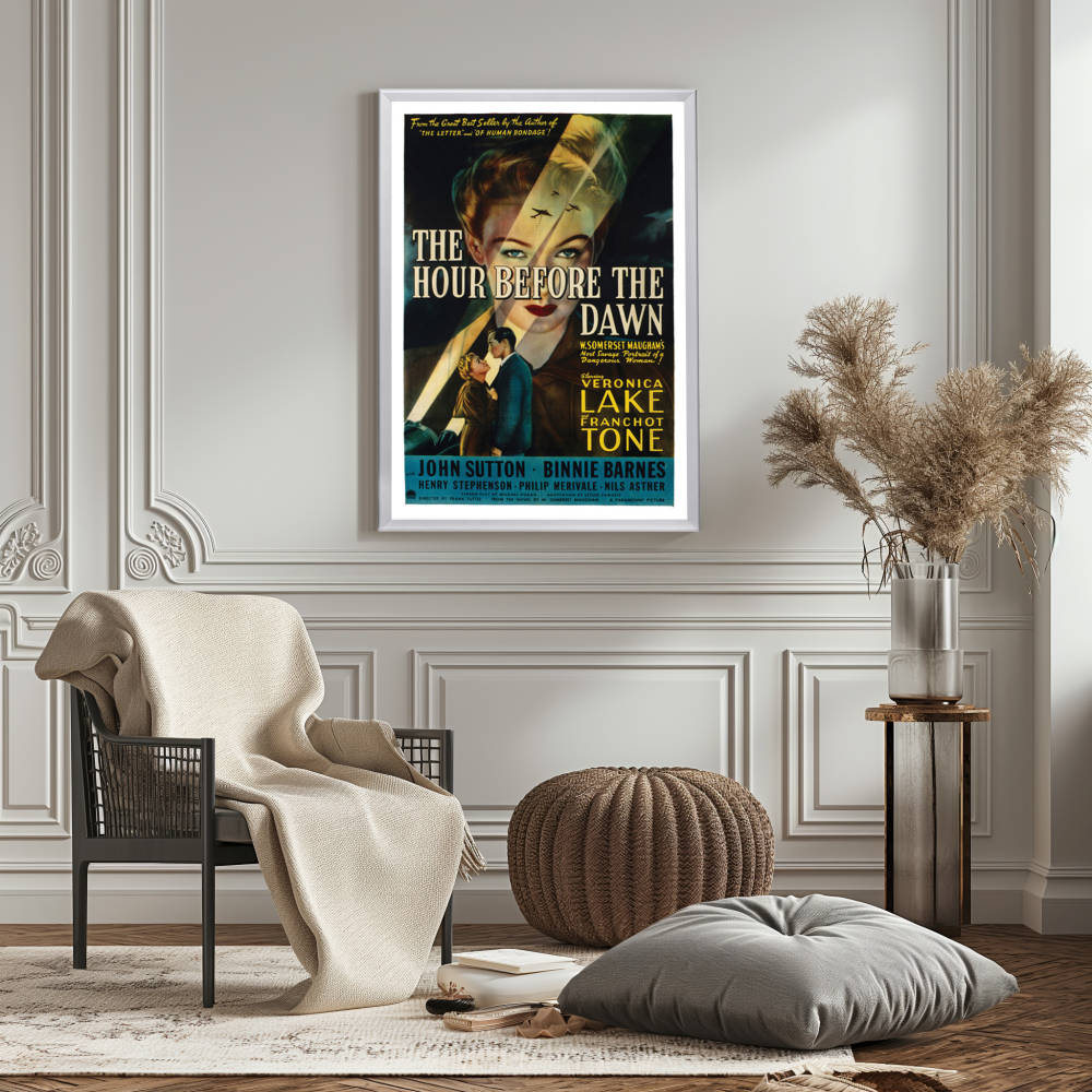 "Hour Before The Dawn" (1944) Framed Movie Poster