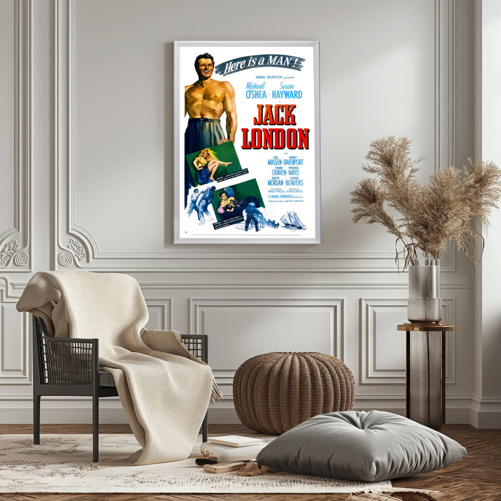 "Jack London" (1943) Framed Movie Poster