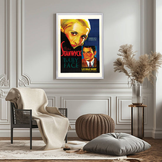 "Baby Face" (1933) Framed Movie Poster