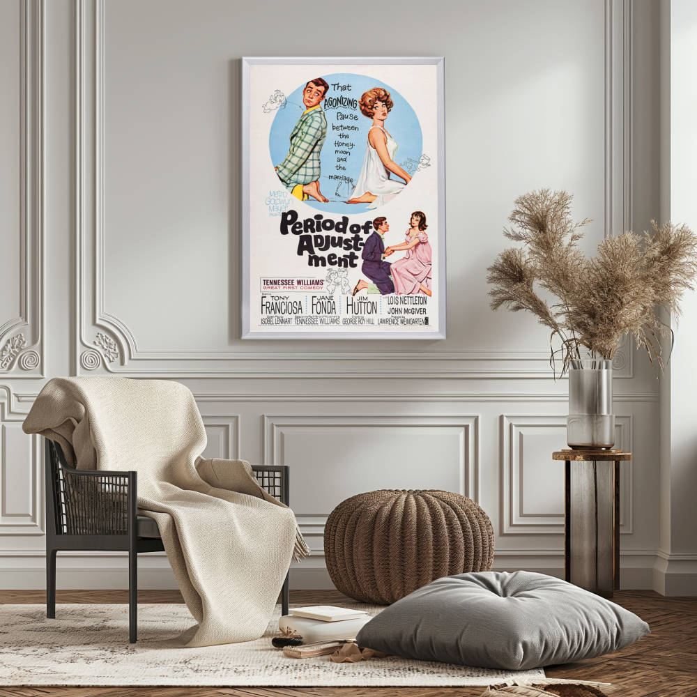 "Period Of Adjustment" (1962) Framed Movie Poster