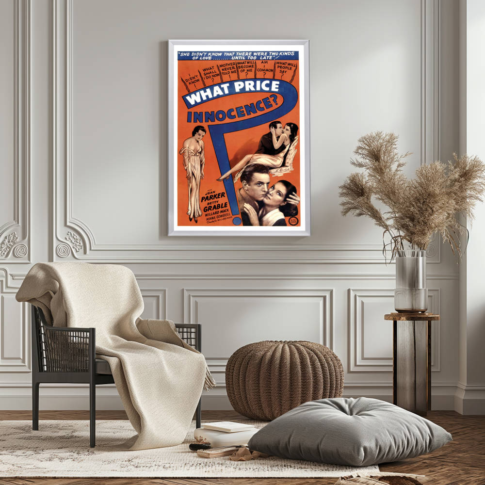 "What Price Innocence" (1933) Framed Movie Poster