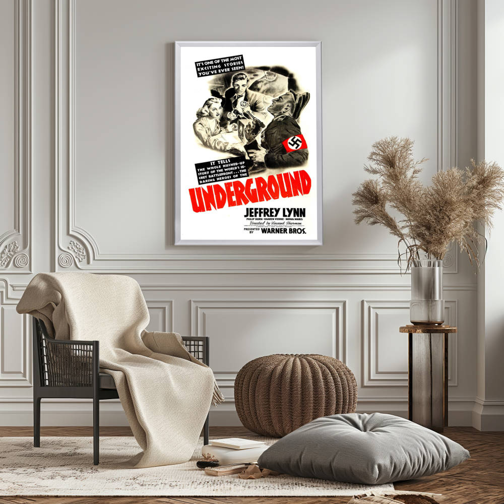 "Underground" (1941) Framed Movie Poster