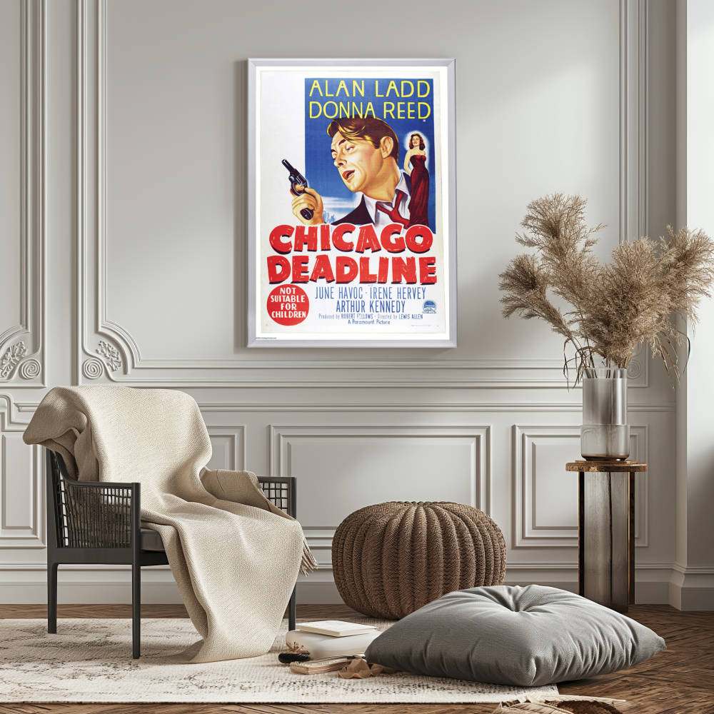 "Chicago Deadline" (1949) Framed Movie Poster