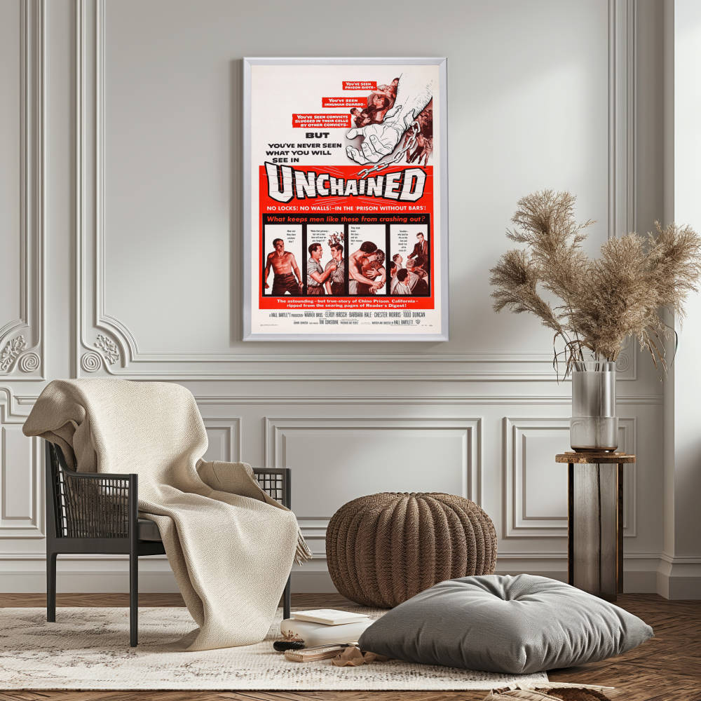 "Unchained" (1955) Framed Movie Poster