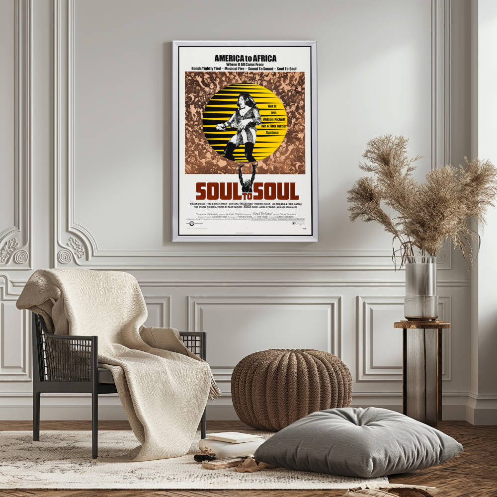 "Soul To Soul" (1971) Framed Movie Poster