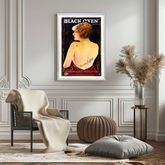 "Black Oxen" (1923) Framed Movie Poster