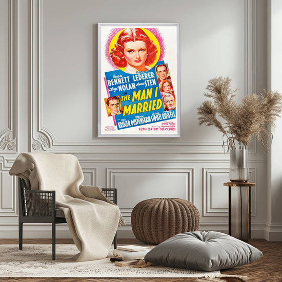 "Man I Married" (1940) Framed Movie Poster