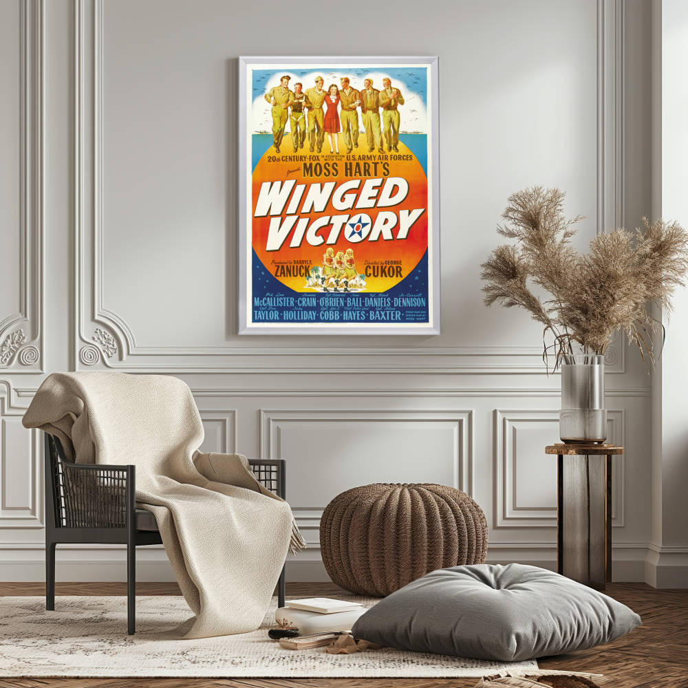 "Winged Victory" (1944) Framed Movie Poster