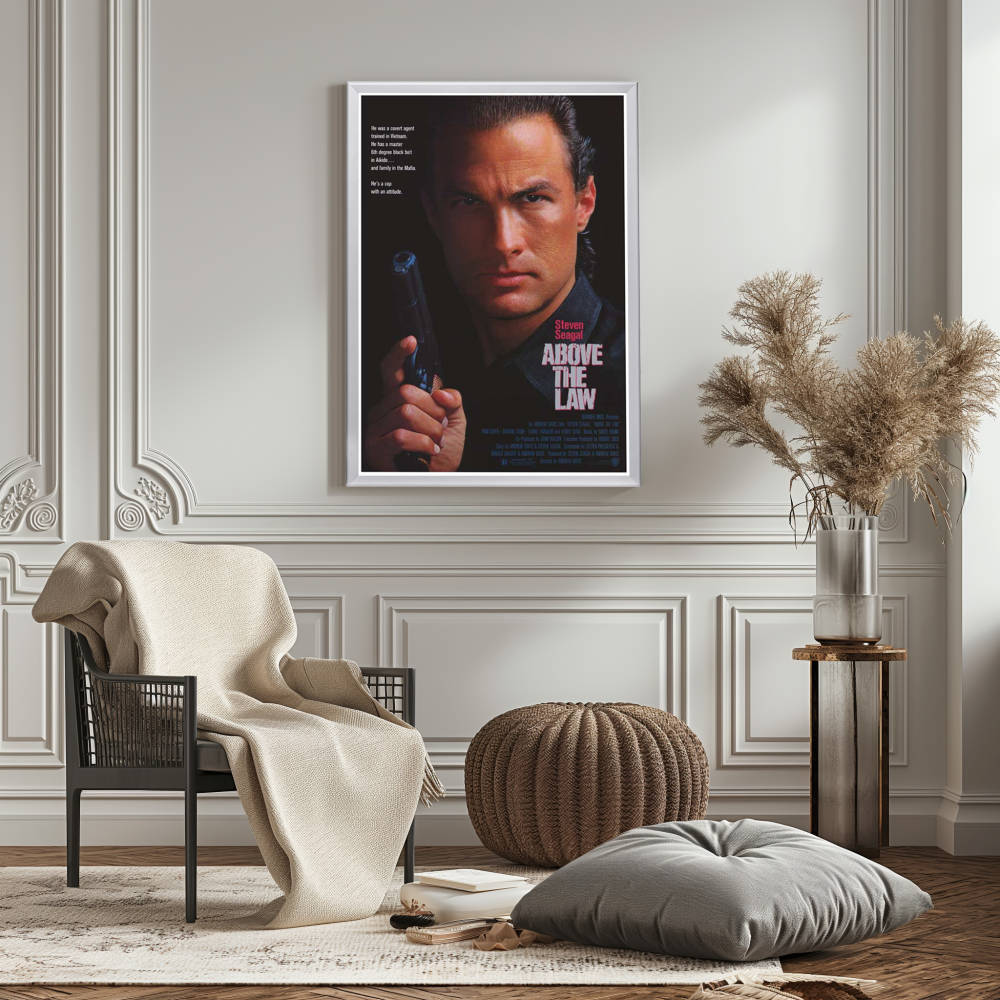 "Above the Law" Framed Movie Poster