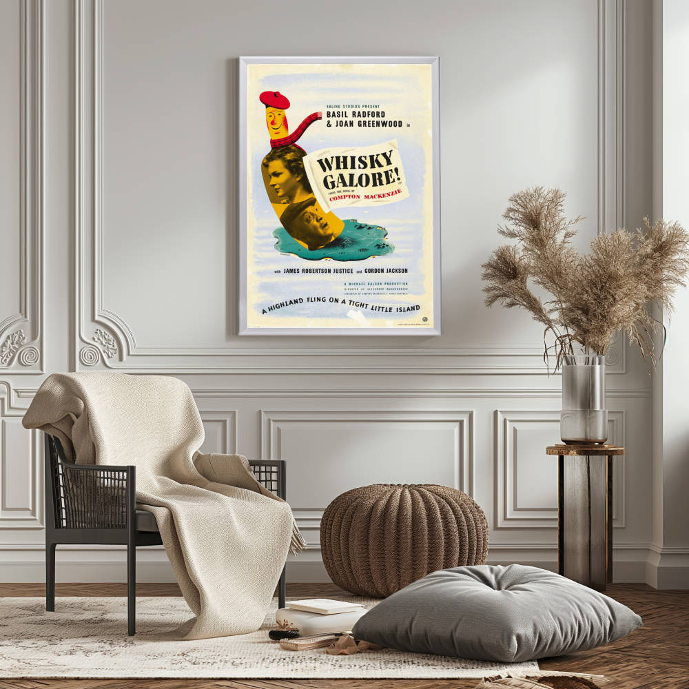 "Whisky Galore" (1949) Framed Movie Poster