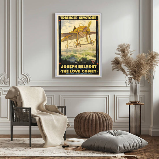 "Love Comet" (1916) Framed Movie Poster