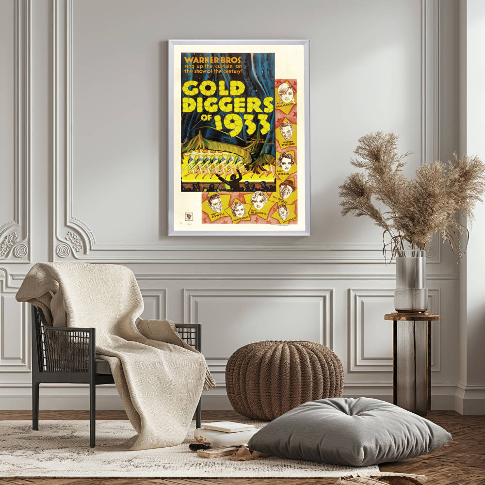 "Gold Diggers Of 1933" (1933) Framed Movie Poster