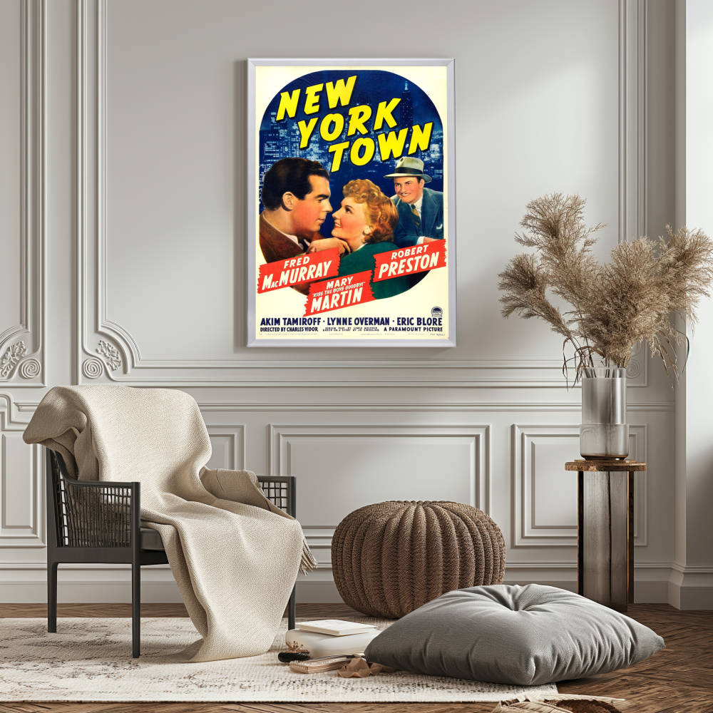 "New York Town" (1941) Framed Movie Poster