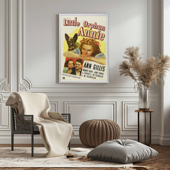 "Little Orphan Annie" (1938) Framed Movie Poster