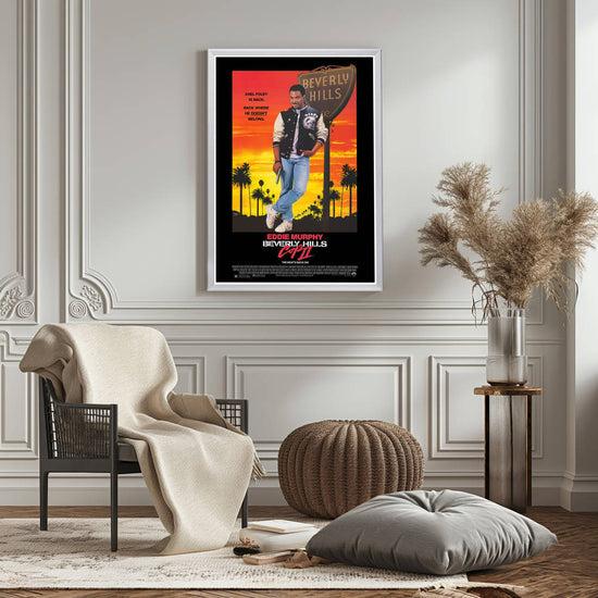 "Beverly Hills Cop II" (1987) Framed Movie Poster