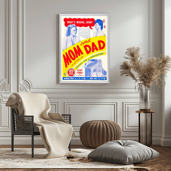 "Mom And Dad" (1945) Framed Movie Poster