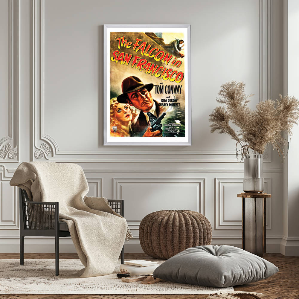 "Falcon In San Francisco" (1945) Framed Movie Poster