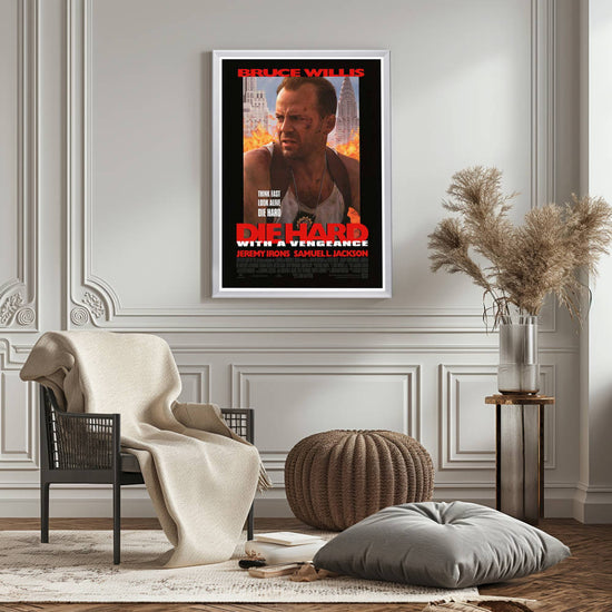 "Die Hard: With a Vengeance" (1995) Framed Movie Poster