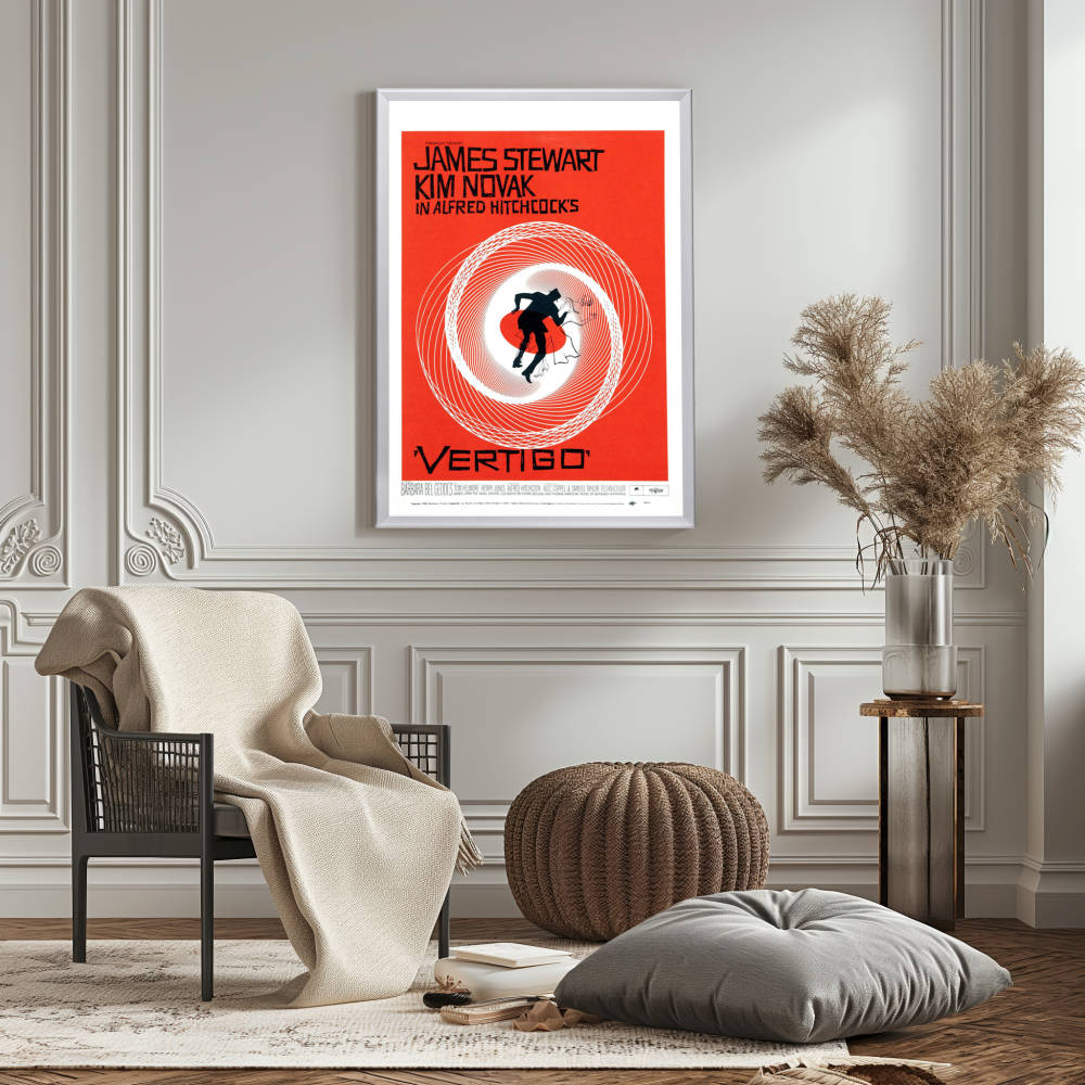 "Vertigo" (1958) Framed Movie Poster