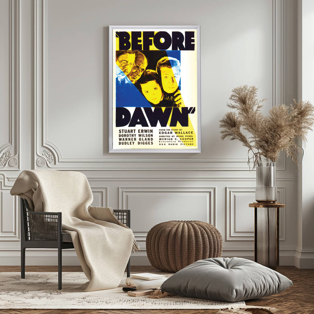 "Before Dawn" (1933) Framed Movie Poster