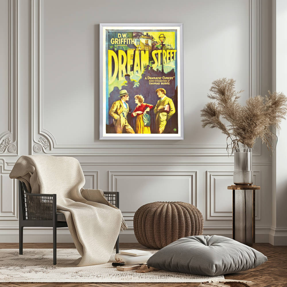 "Dream Street" (1921) Framed Movie Poster