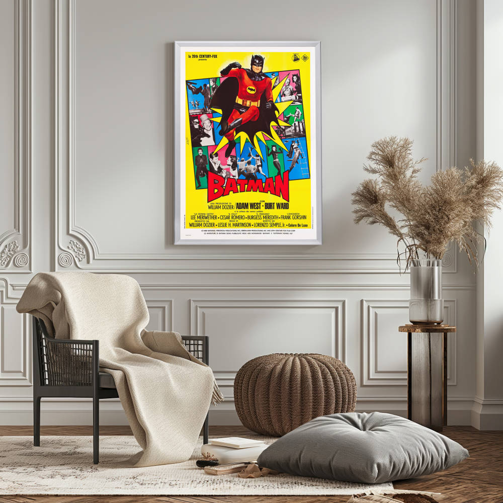 "Batman" (1966) Framed Movie Poster