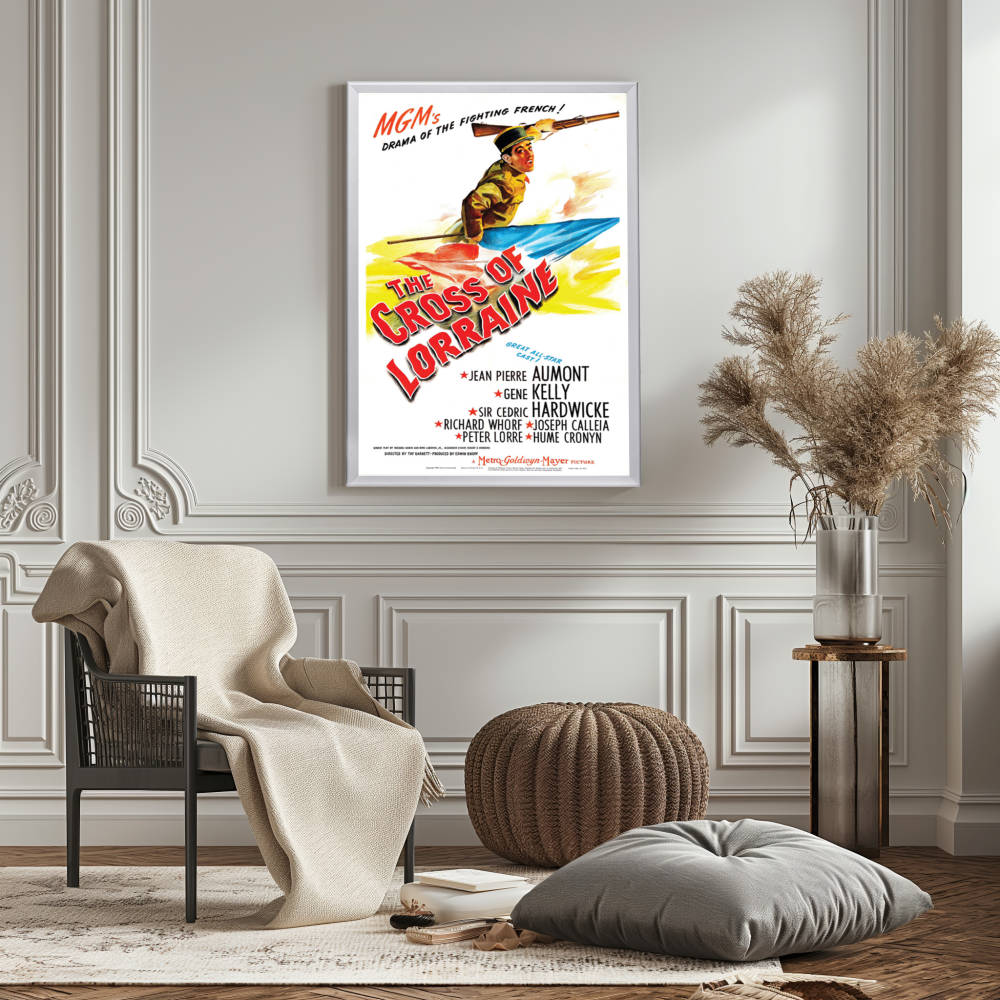 "Cross Of Lorraine" (1943) Framed Movie Poster