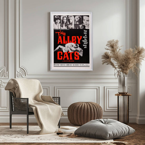 "Alley Cats" (1966) Framed Movie Poster