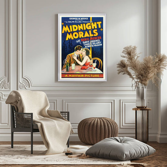 "Midnight Morals" (1932) Framed Movie Poster