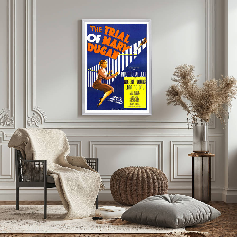 "Trial Of Mary Dugan" (1941) Framed Movie Poster